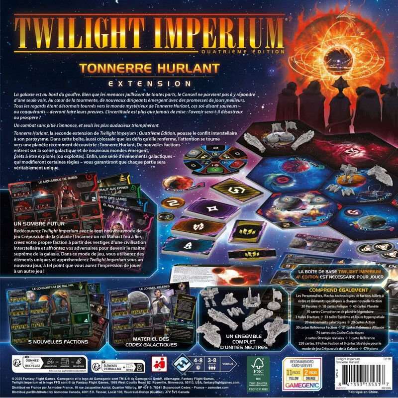 Fantasy Flight Games Twilight Imperium 4E - Extension Tonnerre Hurlant