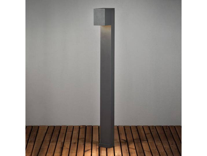 Konstsmide LED Wegeleuchte Cremona, schwarz, Aluminium, Modern