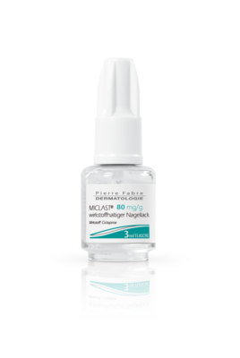 PIERRE FABRE DERMO KOSMETIK GmbH MICLAST 80 mg/g wirkstoffhaltiger Nagellack 3 ml 09637199