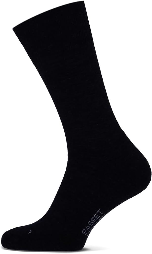 Arbeitssocken STAPP "Basset Socks Merino", Herren, Gr. 39, blau (marineblau), Obermaterial: 78% Viskose CV. 20% Polyester PES. 2% Elasthan EL., Socken Arbeitssocken