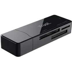 Trust Nanga Kompakter USB 3.2 Gen1- Kartenleser - Schwarz