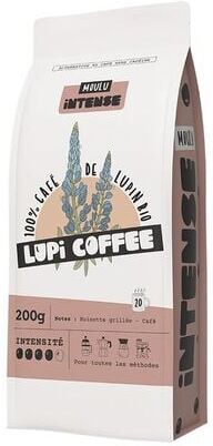 lupiCoffee Lupi Coffee- Bio-lupinkaffee – Intensiv – Gemahlen – 200 G - MaxiCoffee