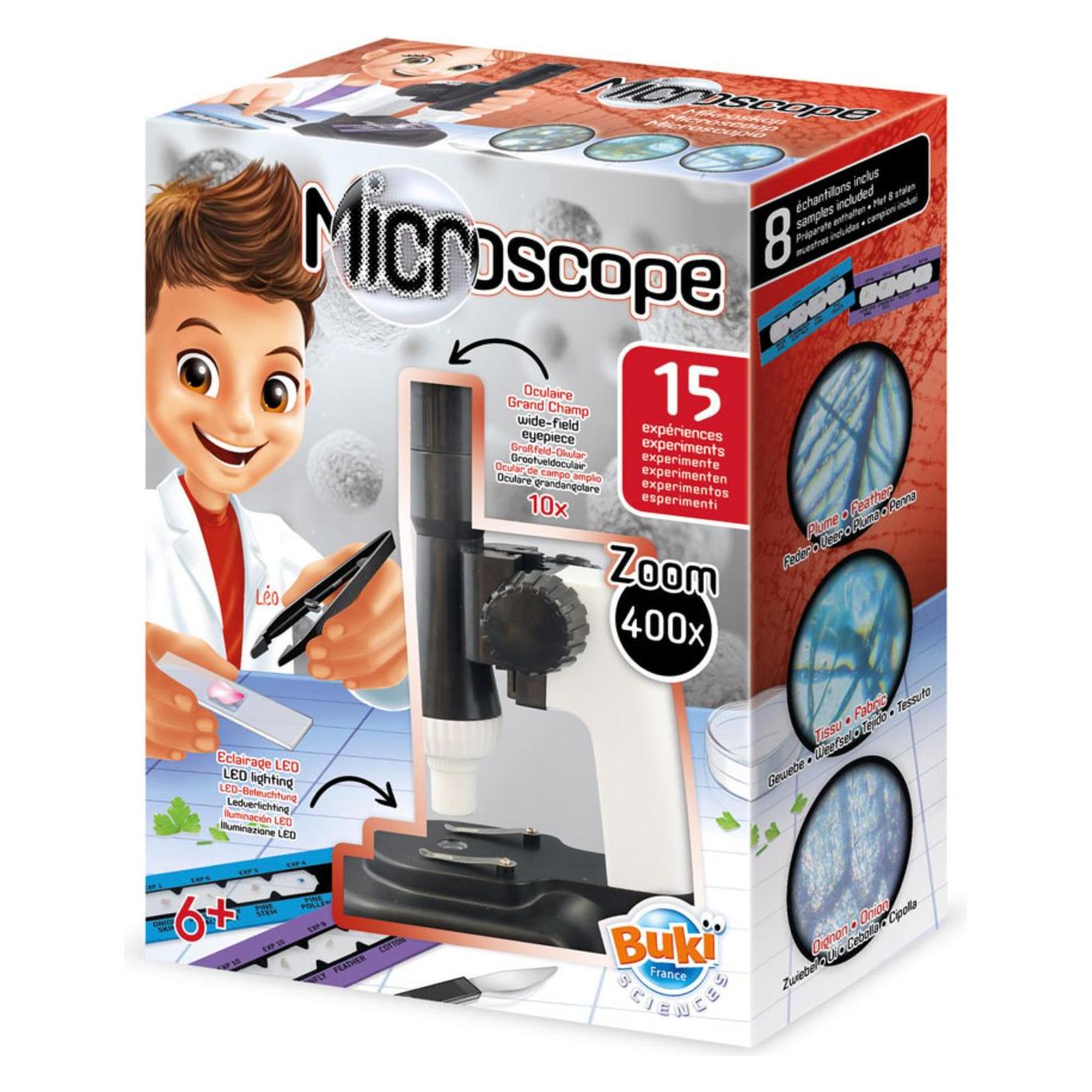 Buki Microscoop 15 experimenten (MR400)