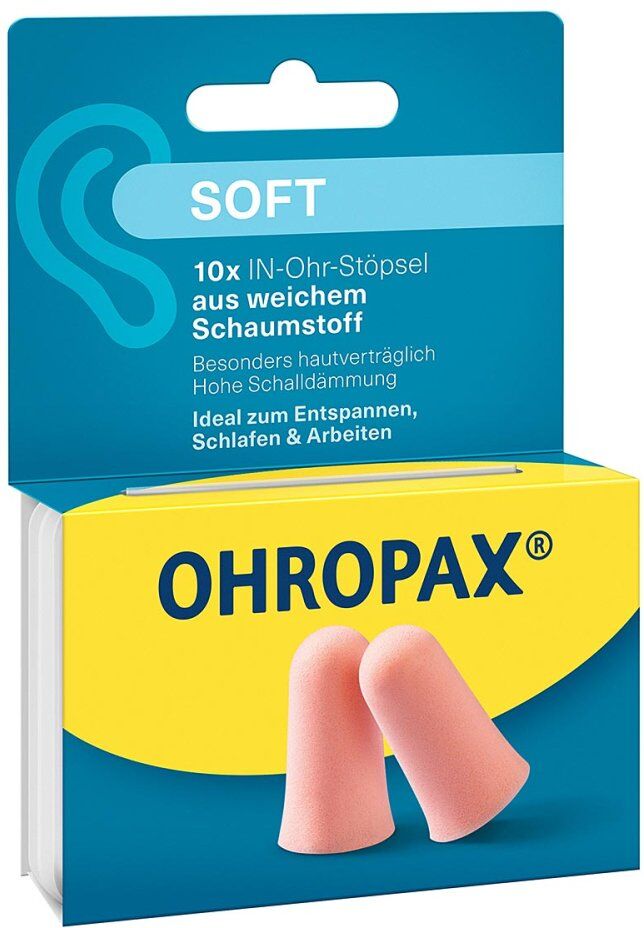 Ohropax Soft Schaumstoff In-Ohr Stöpsel