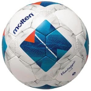 Molten Fußball Vantaggio F5N1710, Größe 5, 430 Gramm, weiß/blau, Trainingsball