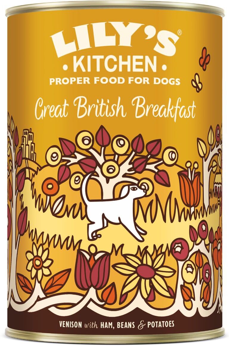 LILYS KITCHEN Lily's Kitchen Dog Lattina 400G GREAT BRITISH BREAKFAST