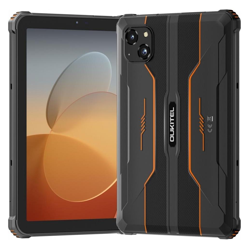 Oukitel Tablet RT3 Pro 4/128GB Orange Robuster 5150 mAh (4G, 8", 128 GB, Orange) (RT3Pro-OE/CHOUT/OL)