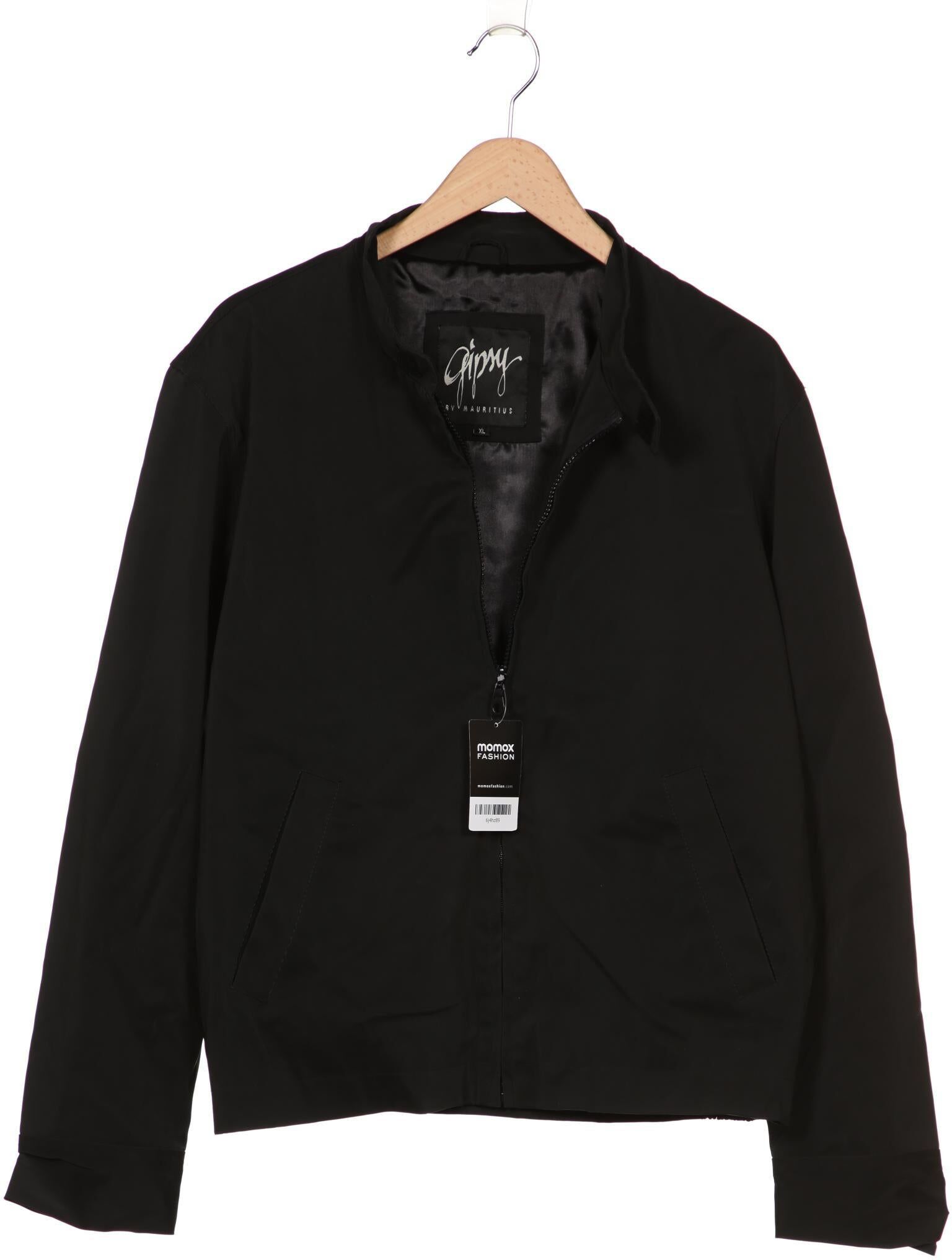 Gipsy Herren Jacke, Schwarz, Gr. XL, Synthetik - Second Hand