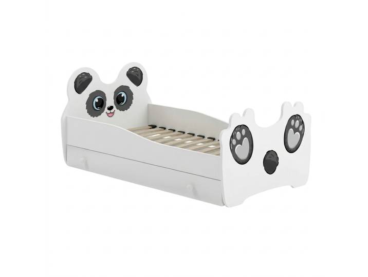 Lit Simple Panda 70x140 Avec Tiroir
