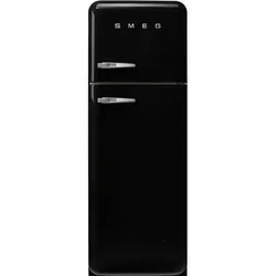 smeg Kühl-Gefrierkombination FAB30RBL6 Metall Schwarz