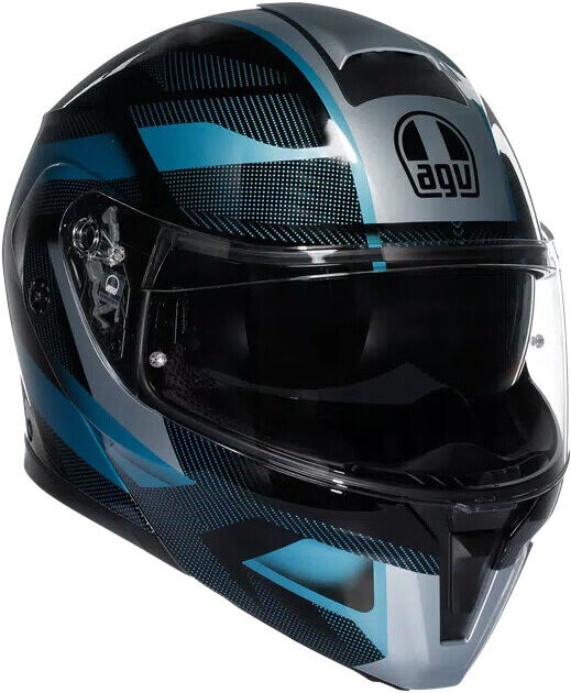 Casco Moto Modulare P/J Agv STREETMODULAR LEDRO Opaco Nero P taglia S