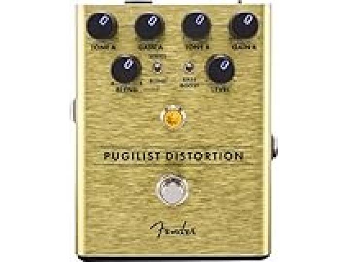 Fender Pugilist Pédale de Distorsion Double Canal pour Guitare Électrique