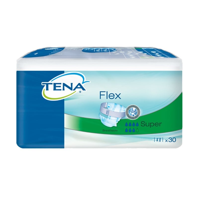 Tena Flex Super Incontinence Diapers 30&nbsp;un. M
