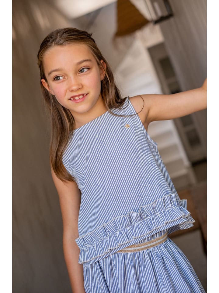 Like Flo Blusentop "Chloe" in Hellblau - 158/164