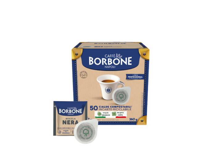 Dosettes souples de café Caffè Borbone Miscela Black, 50 pièces.