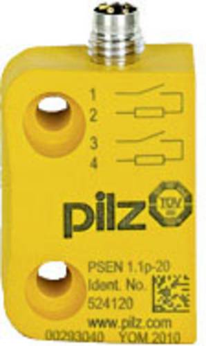 PILZ 524120 PSEN 1.1p-20/8mm/ 1switch Magnetischer Sicherheitsschalter 24 V/DC IP65, IP67 1St.