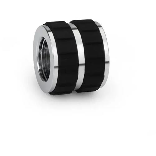 Alphacool Apex Grip sleeve 16mm IT/IT G1/4 chrome