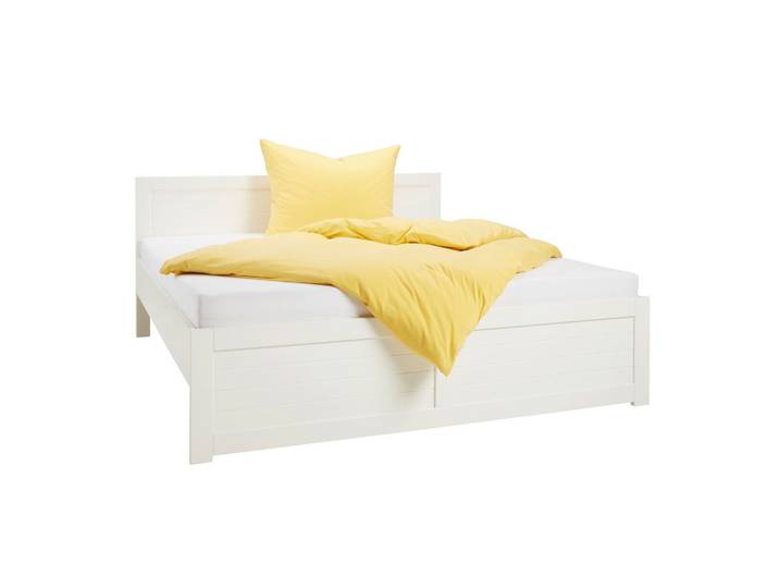 Bett 186/90/206 cm Weiss