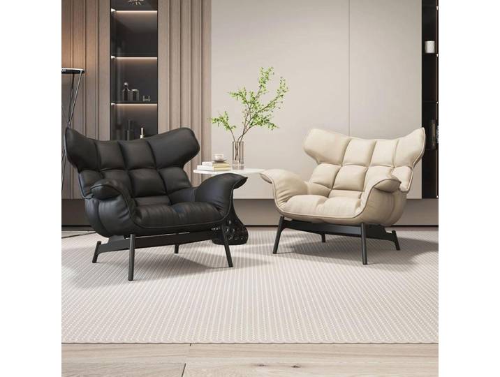 Chaises ergonomiques minimalistes pour Salon, chaises simples De jeu au sol modernes, Support arrière De luxe, Meubles De Salon Rome
