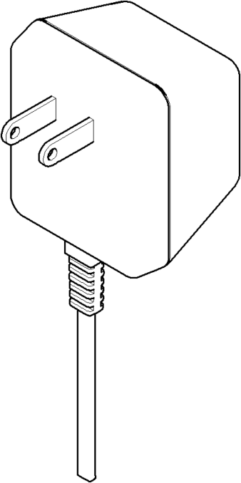 Dornbracht Netzteil USA, 9 VDC 09100100690 roh