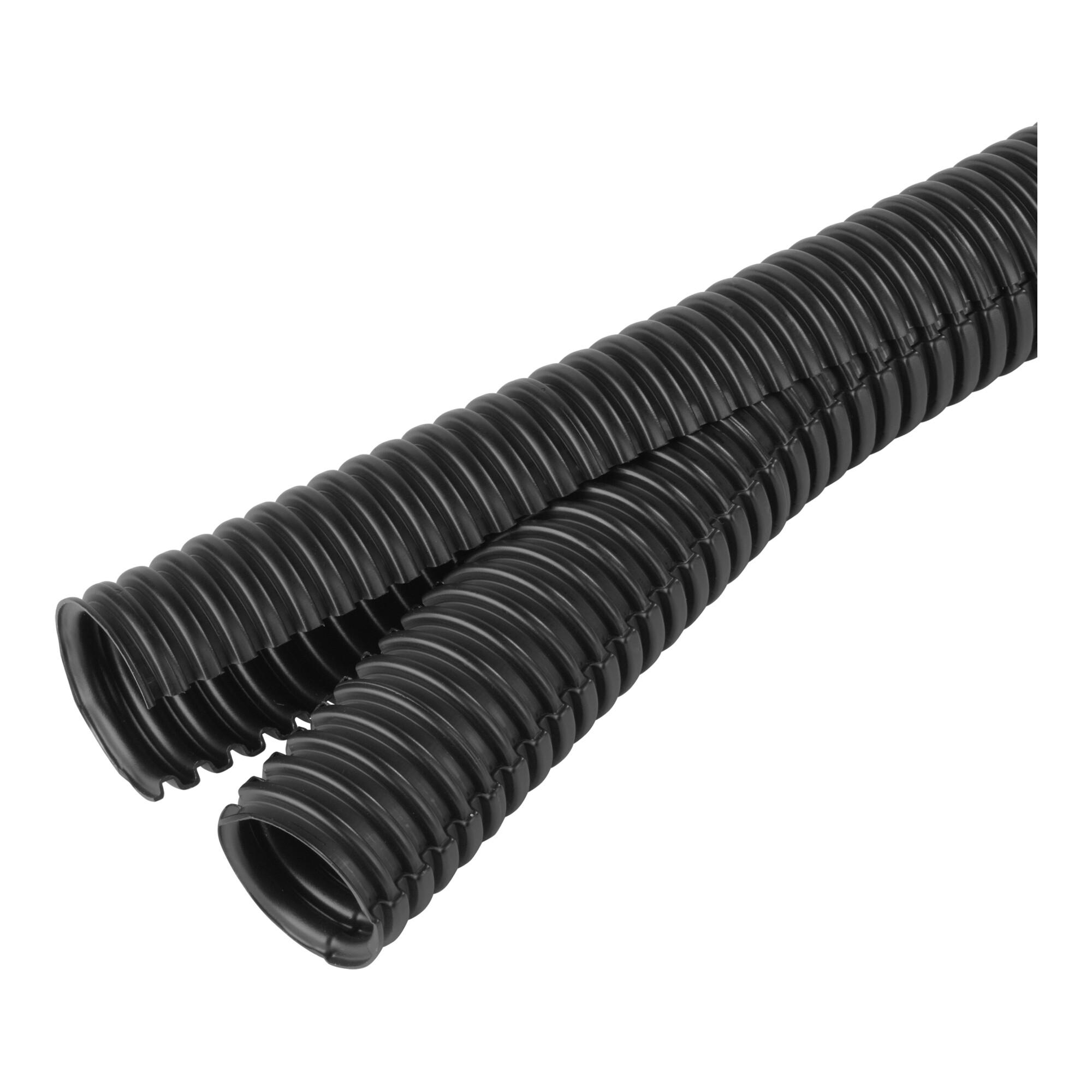 Fränkische Wellrohr Co-flex PP-UV verschließbar flexibel schwarz 100 (38410000)