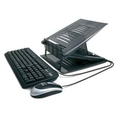 Hamlet Tiramisu Plattform-Kit für Notebook mit Tastatur und USB-Maus (XTMS100KM)