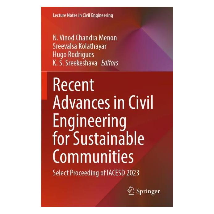 Springer Recent Advances in Civil Engineering for Sustainable Communities (Englisch, Softcover) (64897117)