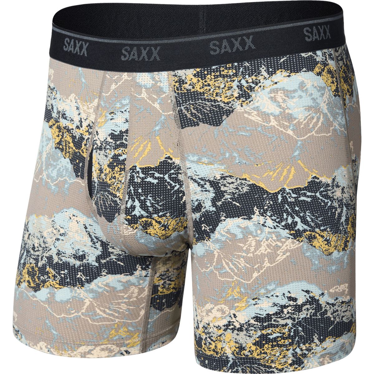 Saxx Quest Quick-dry Mesh Boxer Brief FLY summits-cinder (SUC) S SXBB65F-SUC-S