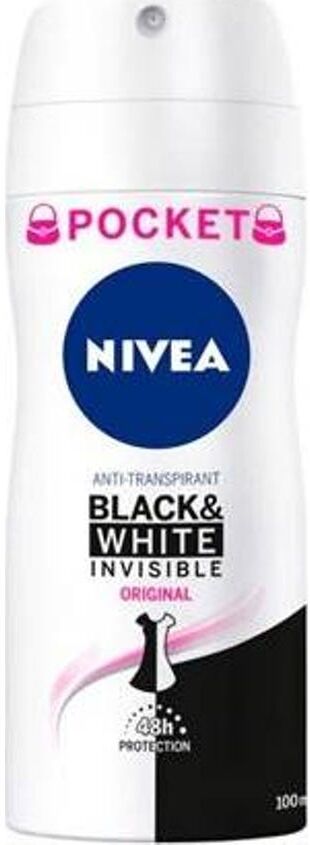 NIVEA Black And White Invisible Original Desodorante Spray 100 ml