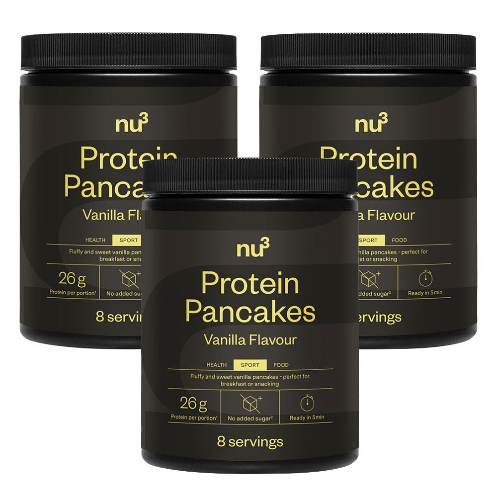 nu3 Protein Pancake Mix 3er-Set 3x400 g Pulver
