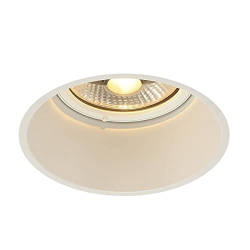 SLV Horn inbouwspot wit, verstelbaar, GU10, 18,5 cm