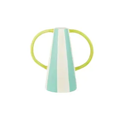 HOME STORY Vase   ¦ mehrfarbig ¦ Dolomite ¦ Maße (cm): H: 23,5  Ø: 24.2