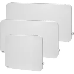 VASNER Konvi Plus Hybridheizung abgerundetes Design, Hybrid Infrarotheizung 900 Watt weiß, Infrarot + Konvektion
