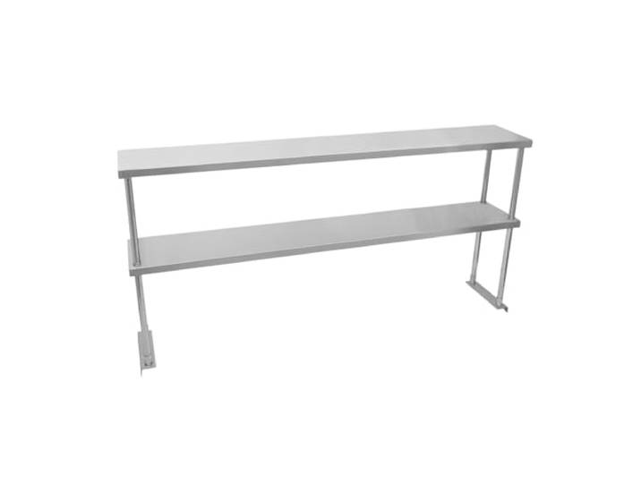 KuKoo Gastronomie Edelstahl Aufsatzbord Aufsatzboard Edelstahl Regal