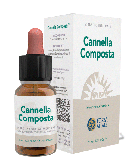 Forza Vitale Verbindung Zimt Silber Spagyrik Metall 10 ml