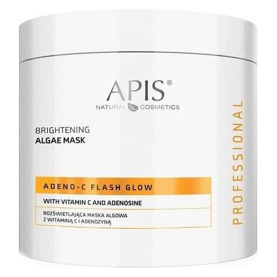 Apis Natural Cosmetics Apis ADENO-C Flash Glow Rozświetlająca maska algowa z witaminą C i adenozyną 200g (200 g) (67430559)
