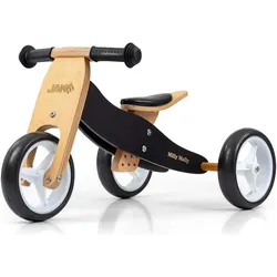 Mally Milly JAKE Classic Black 2in1 multifunktionaler Fahrradreflektor für Kinder