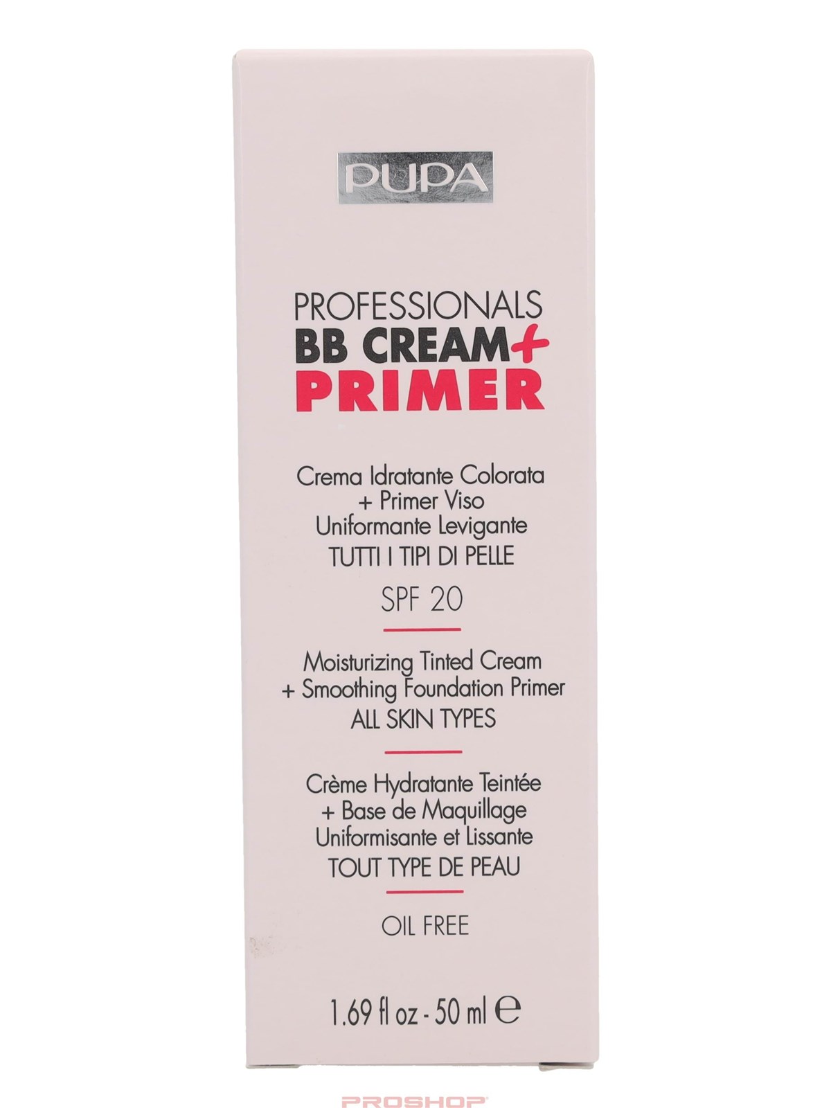 PUPA Milano Pupa Pupa Professionals BB Cream + Primer SPF20 - 002 Sand