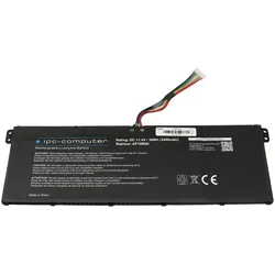 IPC AP19B8K (3 Zellen, 3400 mAh), Notebook Akku
