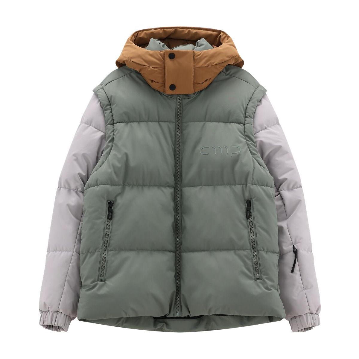 cmp - collective (of) moving people MAN Jacket FIX Hood With Inner Gaiter AND Detachable Sleeves timo (F620) S 36W4277-F620-S