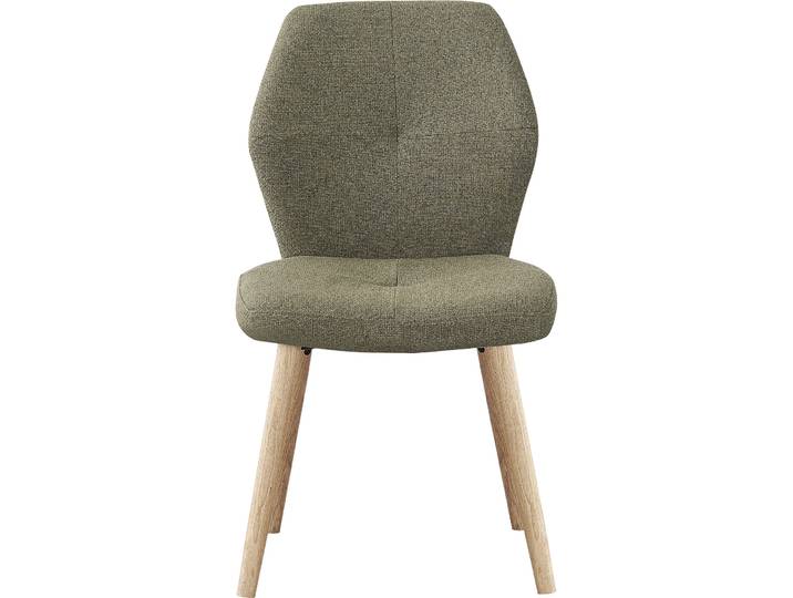 Stuhl Oslos grün Polyester/Eiche - Stuhl