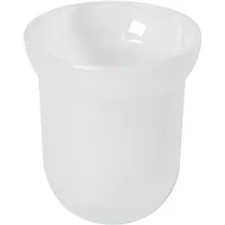 Bravat Ersatz Tropfschale 119201 für WC-Garnitur, Glas satiniert