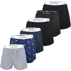 Happy Shorts Herren Boxer Mix 6er Pack