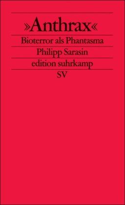 Philipp Sarasin - 'Anthrax'. Bioterror als Phantasma. - Preis vom 02.10.2026 23:42:20 h