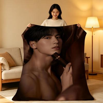 Shop Station Zhang Linghe Plush Throw Blanket Soft Fleece Cozy Sofa & Bed Blanket e 39.37 51.18 In