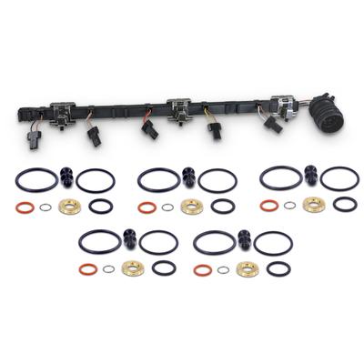 Bestprice Anschlussleitung Pumpe - Düse + 5x Dichtungssatz PDE - Element [Hersteller-Nr. 40675024] für VW
