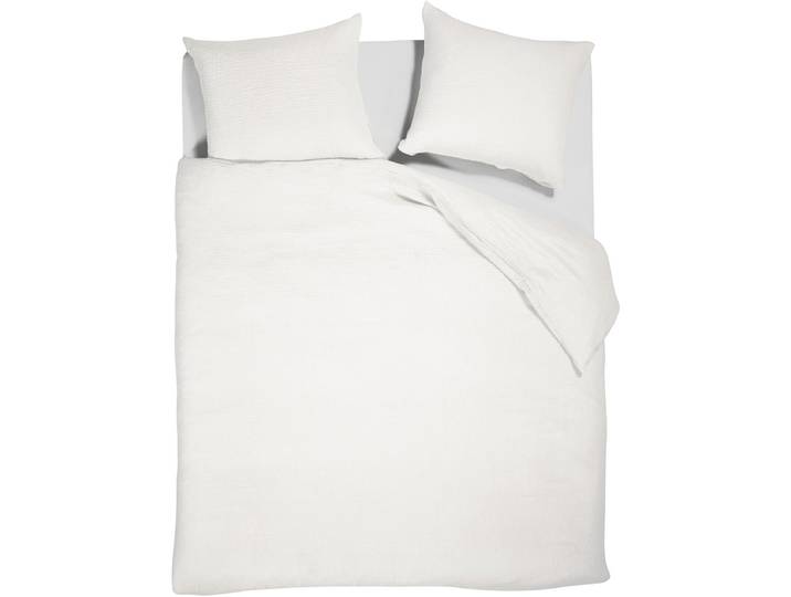 vtwonen Gentle Embrace dekbedovertrek - Lits-Jumeaux - 240 x 200/220 cm - Wit