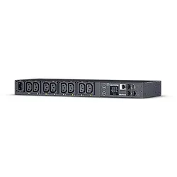 CyberPower PDU81004, Rackmount 1U, Switched PDU, Metered-by-Outlet Leistungssteuerung, Eingang 230V/10A (1), Ausgang IEC-320 C13 (8), SNMP-Netzwerkanschluss, PowerPanel Software