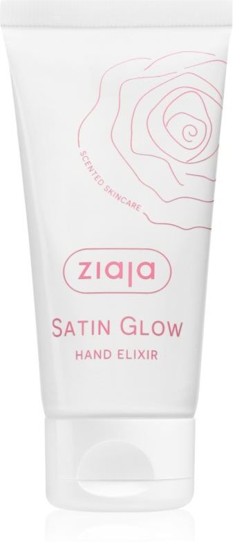 Ziaja Satin Glow Hand Elixir crème hydratante mains 50 ml