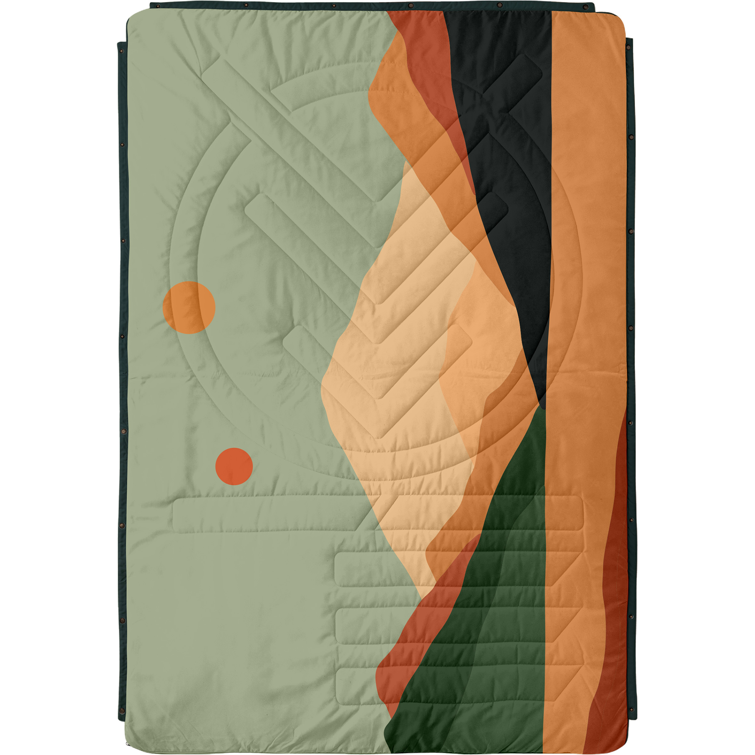 Voited CloudTouch Decke Reisedecken gruen Größe 137X203CM Camping | Lifestyle Wasserabweisend